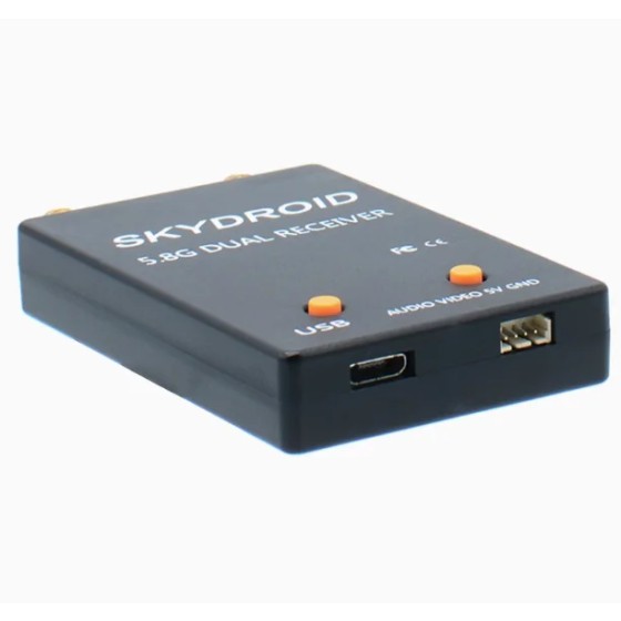 Skydroid 5.8G 150CH Full Channel UVC Dual Antenna Control OTG W/Audio for Android Smartphone
